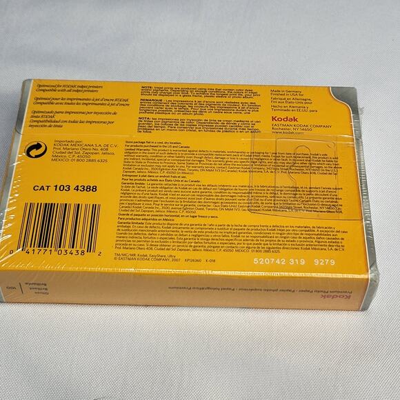 New Sealed Kodak Premium Photo Paper 4x6 Instant Dry 100 Sheets Gloss Brilliant - Picture 3 of 5